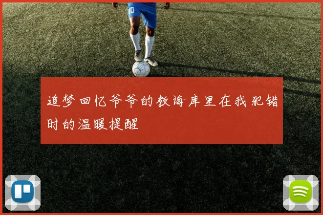追梦回忆爷爷的教诲库里在我犯错时的温暖提醒